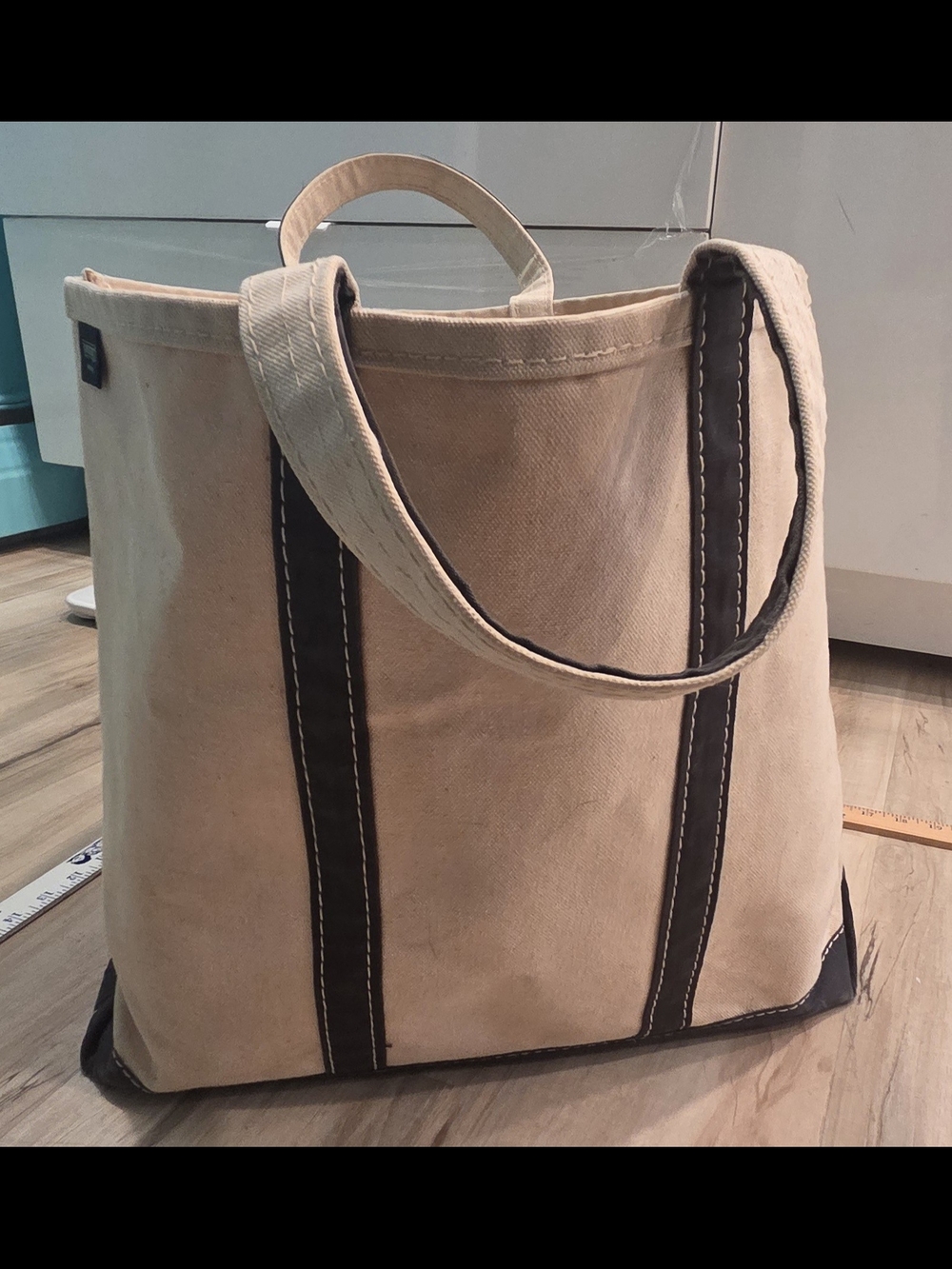 Vintage Lands End Canvas Bag